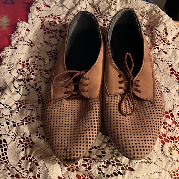 Leather mesh summer shoes - Picture 2 of 6